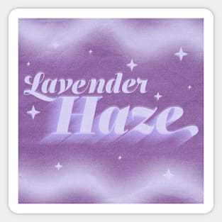 Lavender Haze print Sticker